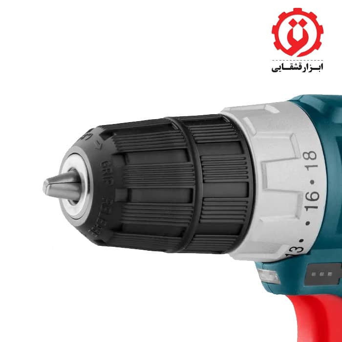 دریل شارژی 12 ولت رونیکس 8612 ابزار قشقایی