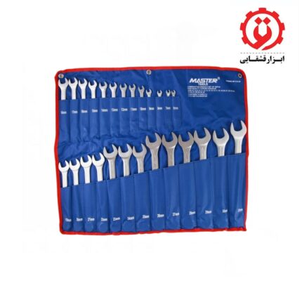 خرید مجموعه 26 عددی آچار یکسر تخت یکسر رینگی مستر تولز مدل MT110-26 در ابزار قشقایی