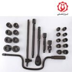 خرید مجموعه 24 عددی آچار بکس مستر تولز مدل AS424MVT از ابزار قشقایی