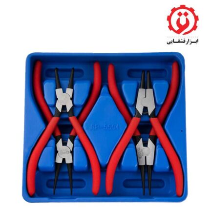 خرید ‌مجموعه 4 عددی انبر خار باز کن و جمع کن جنیوس مدل RP-5504 از ابزار قشقایی