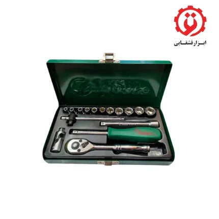 خرید جعبه بکس 16 پارچه 4/1 هواگیری هنس مدل 2616MPQ از ابزار قشقایی