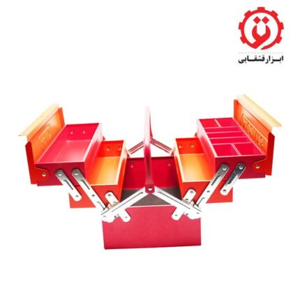 قیمت جعبه ابزار فلزی سه طبقه ایران پتک مدل TG 2010 از ابزار قشقایی