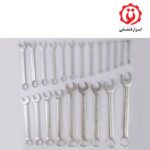 فروش مجموعه 22 عددی آچار یکسر تخت یکسر رینگی مستر تولز مدل MT110-22 از ابزار قشقایی