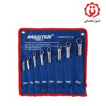 خرید مجموعه 8 عددی آچار دو سر رینگی مستر تولز مدل MT111-8 از ابزار قشقایی
