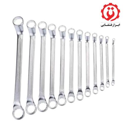 خرید مجموعه 12 عددی آچار دو سر رینگ سل پرو تایوان از ابزار قشقایی