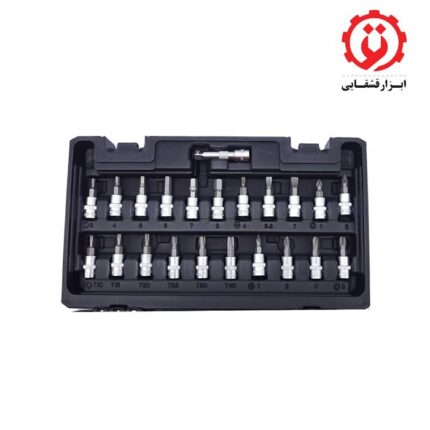 بهترین قیمت جعبه بکس 46 پارچه درایو 1/4 اینچ سل پرو - SELPRO در ابزار قشقایی