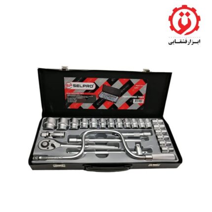 قیمت و خرید مجموعه 24 عددی آچار و سری بکس سل پرو مدل 74524