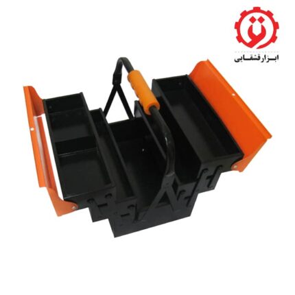 قیمت جعبه ابزار فلزی 30 سانت 3 طبقه مدل 303 در ابزار قشقایی