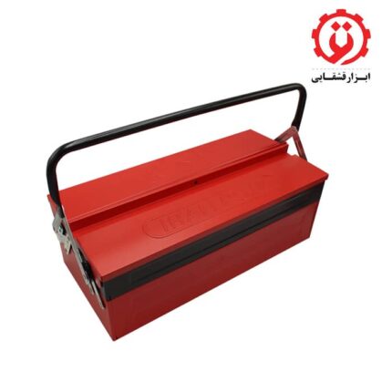 خرید اینترنتی جعبه ابزار فلزی 2 طبقه 46 سانت ایران پتک از ابزار قشقایی