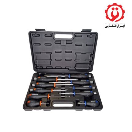 قیمت و خرید ست پیچ گوشتی ضربه خور 10 عددی هزبرن مدل 1249010H