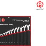 خرید اینترنتی ست آچار یکسر تخت یکسر رینگ کاور دار 20 عددی فورس مدل5209SC