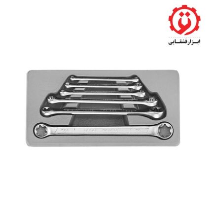 قیمت و خرید ست آچار دو سر رینگ ستاره ای 6 عددی فورس – FORCE مدل 5062 از ابزار قشقایی