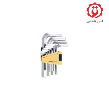 قیمت و خرید سری آچار آلن اینچی 13 عددی فورس – FORCE مدل 5137S از ابزار قشقایی