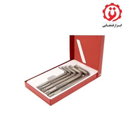پایین‌ترین قیمت جعبه آچار آلن ستاره ای هزار خار 5 عددی فورس – FORCE مدل 5501 در ابزار قشقایی