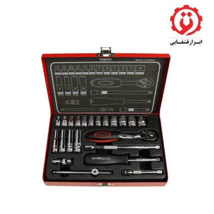 قیمت و خرید جعبه بکس ۲۲ پارچه توسن مدل T1254-22M