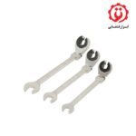 قیمت و خرید آچار یکسر تخت یکسر رینگ باز جغجغه‌ای شماره 17 داناپلاس – DANAPLUS مدل D5517 از ابزار قشقایی