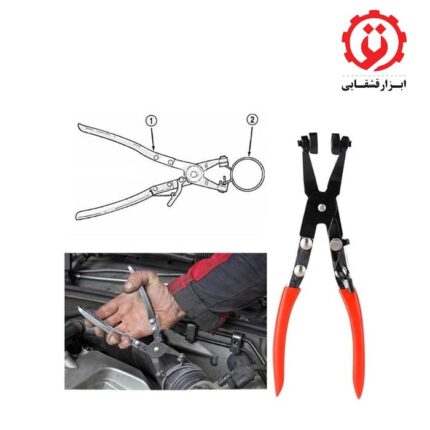 انبر بست شلنگ 8 اینچ داناپلاس - DANAPLUS مدل D6013