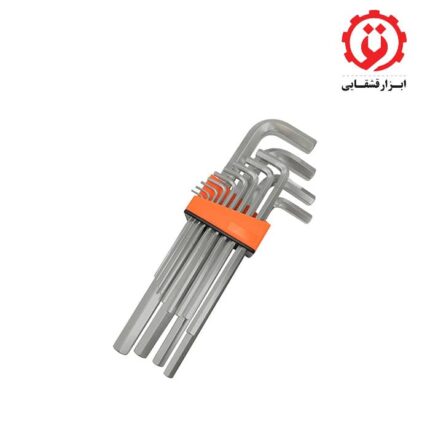قیمت و خرید ست آچار آلن فوق بلند 13 عددی از 19-2 میلیمتر داناپلاس - DANAPLUS مدل DXL57213 از ابزار قشقایی