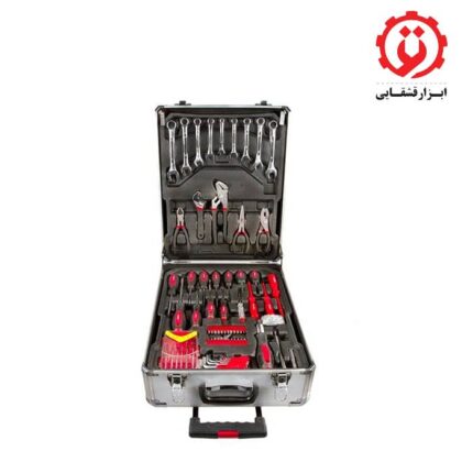 قیمت و خرید جعبه ابزار 186 پارچه چرخدار داناپلاس – DANAPLUS مدل FL186 از ابزار قشقایی