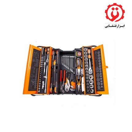 قیمت و خرید جعبه ابزار 85 پارچه اسماتو - SMATO مدل S1085 از ابزار قشقایی