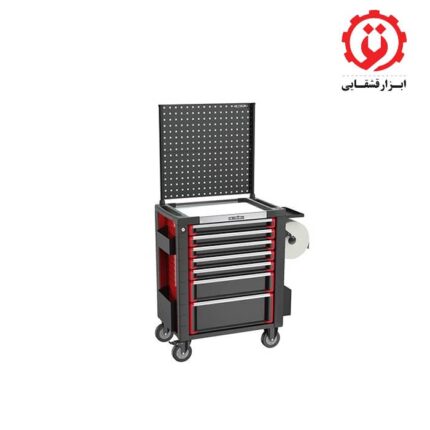 قیمت و خرید جعبه ابزار چرخ دار هفت کشویی هزبرن - HEZBURN مدل H1407BR از ابزار قشقایی