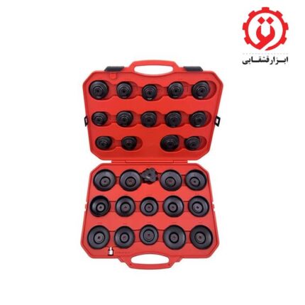 قیمت و خرید ست فیلتر باز کن کاسه ای 30 عددی هزبرن - HEZBURN مدل H651130 از ابزار قشقایی