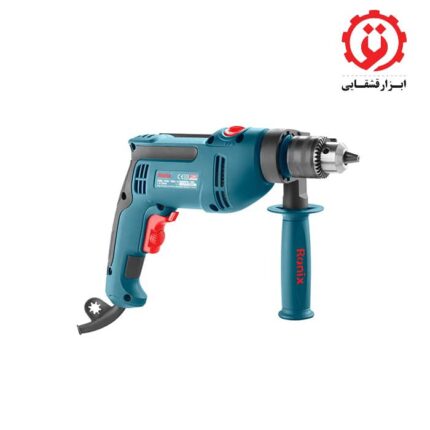 بهترین قیمت دریل برقی چکشی 13 میلی‌متری 750 وات رونیکس - RONIX مدل 2260 در ابزار قشقایی