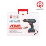 کمترین قیمت دریل پیچ گوشتی شارژی چکشی 20 ولت آروا مدل 5853