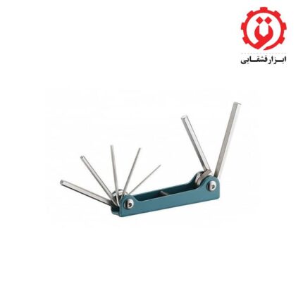 قیمت و خرید سری آچار آلن چاقویی 7 عددی فورس - FORCE مدل 5076F از ابزار قشقایی