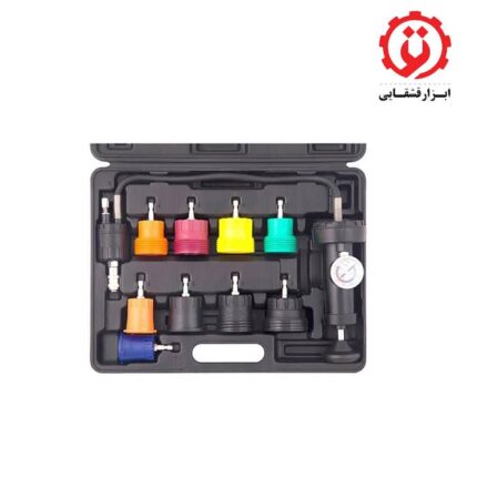 قیمت و خرید ست تست فشار رادیاتور خودرو هزبرن - HEZBURN مدل H1267701 از ابزار قشقایی