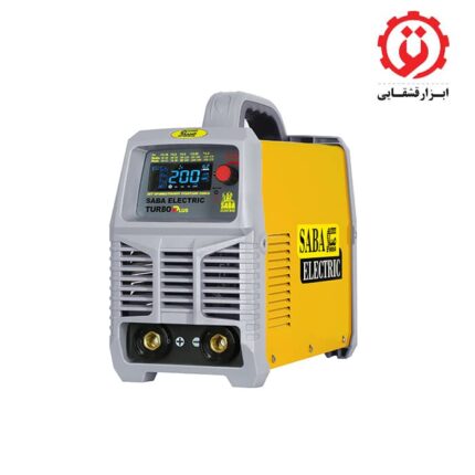 قیمت و خرید دستگاه جوش اینورتر 200 آمپر صبا - SABA مدل 2001 TURBO PLUS از ابزار قشقایی