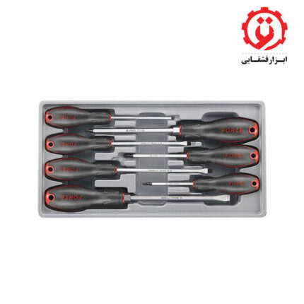 قیمت و خرید سری پیچ گوشتی تخت و چهارسو 7 عددی فورس مدل 20713