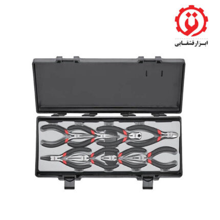 قیمت و خرید جعبه انبر های مینی 8 عددی فورس مدل 50814 از ابزار قشقایی