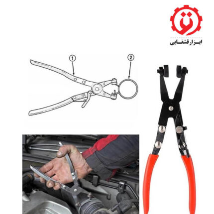 خرید انبر بست فلزی 8 اینچ فورس مدل 62518 از ابزار قشقایی