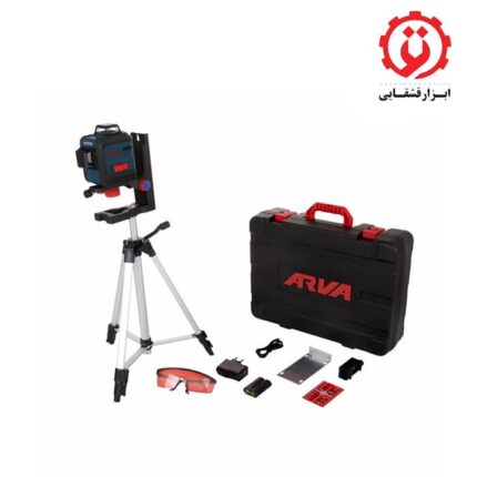 بهترین قیمت تراز لیزری سه بعدی 360 درجه (قرمز) مدل 4676 در ابزار قشقایی