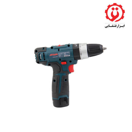 خرید دریل پیچ گوشتی شارژی چکشی ۱۲ ولت آروا مدل 5841 از ابزار قشقایی