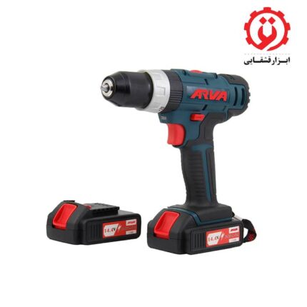 قیمت و خرید دریل پیچ گوشتی شارژی چکشی 14.4 ولت آروا مدل 5842 از ابزار قشقایی