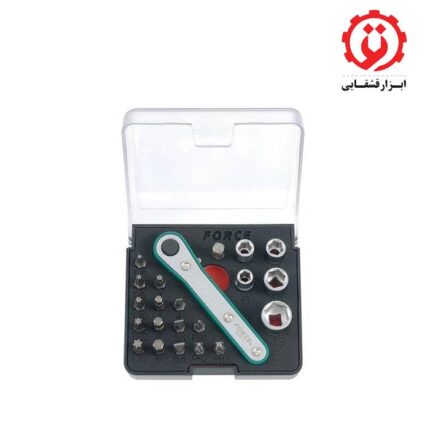 قیمت و خرید ست بکس 1/4، دسته بکس و بیت فورس مدل 2222 از ابزار قشقایی