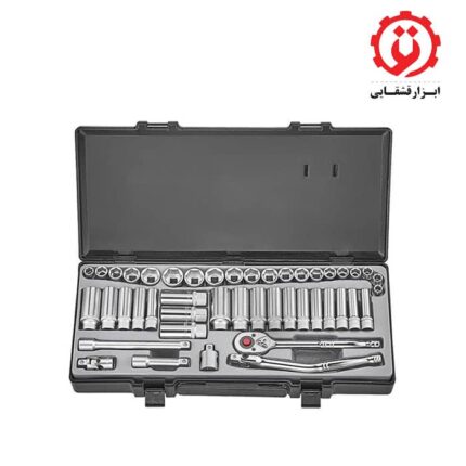قیمت و خرید جعبه بکس 3/8 درایو اینچی و میلیمتری (کوتاه و بلند) فورس مدل 3451 از ابزار قشقایی