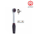 خرید دسته بکس جغجغه ای مغزی خور 1/2 درایو فورس مدل F802412 از ابزار قشقایی