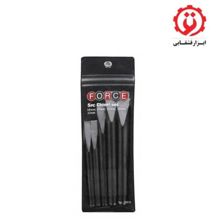 قیمت و خرید سری قلم چکشی کیفی 5 عددی فورس مدل 50510 از ابزار قشقایی