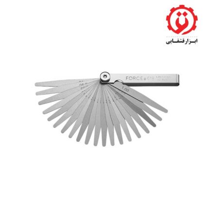 قیمت و خرید فیلر میلیمتری 20 تیغ فورس مدل 618 از ابزار قشقایی