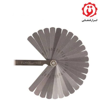 قیمت و خرید فیلر 26 تیغ اینچ و میلیمتر فورس مدل 61802 از ابزار قشقایی