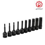 بهترین قیمت سری بکس ستاره ای فشار قوی 1/2 درایو 10 عددی داناپلاس مدل D7941310 در ابزار قشقایی