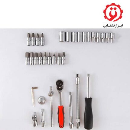 خرید مجموعه 35 عددی آچار بکس و بیت بکس مستر تولز مدل BM235 از ابزار قشقایی