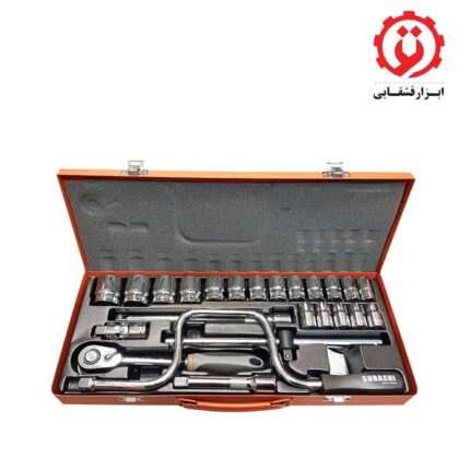 قیمت و خرید مجموعه 24 عددی آچار بکس سوباشی مدل TK720256 از ابزار قشقایی