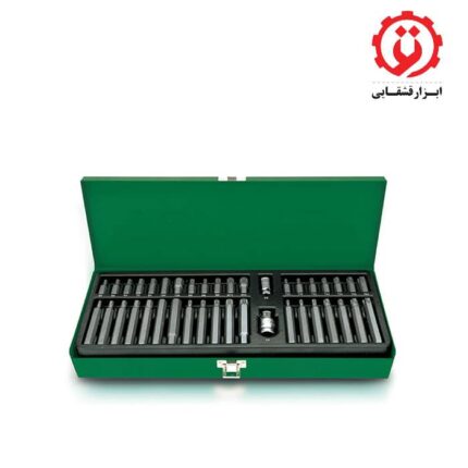 قیمت و خرید جعبه بکس 40 پارچه آلنی ستاره ای و تی تاپ تول مدل GAAD4002 از ابزار قشقایی
