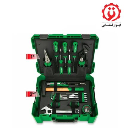 قیمت و خرید مجموعه 104 عددی ابزار آلات تاپ تول مدل GCZ-104A از ابزار قشقایی