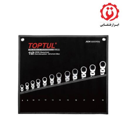 قیمت و خرید سری جغجغه ای 12 عددی سرلولایی کیفی تاپ تول مدل GPAQ1204 از ابزار قشقایی