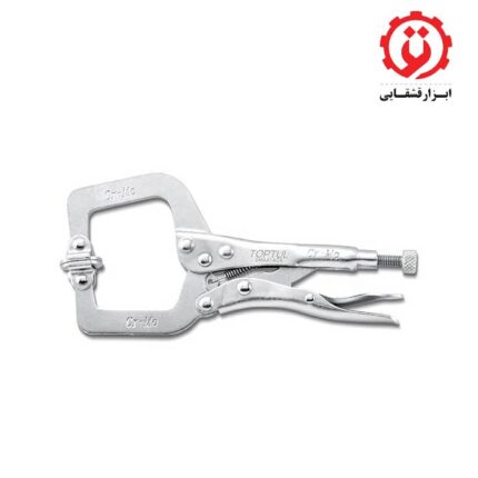 قیمت و خرید انبر قفلی صفحه گیر 11 اینچی تاپ تول مدل DMAA1A11 از ابزار قشقایی